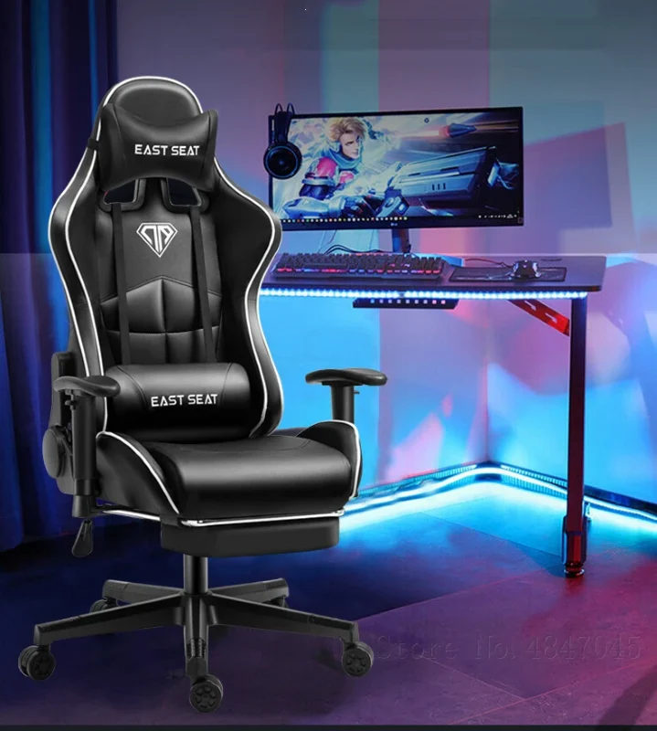 Gaming Chair โ Ergonomic Reclining Gaming Chair with Footrest - Image 52