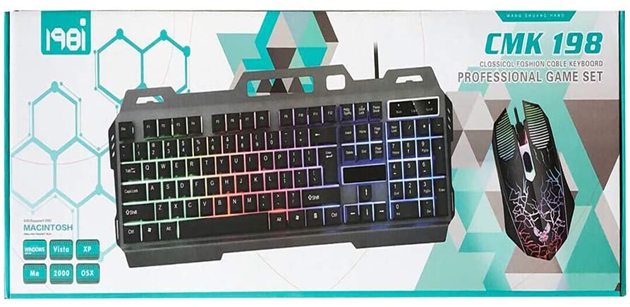 Gaming Keyboard And Mouse CMK 198 USB - Image 2