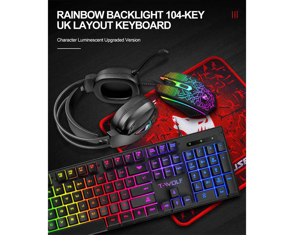 Gaming Keyboard and Mouse Combo - Image 8