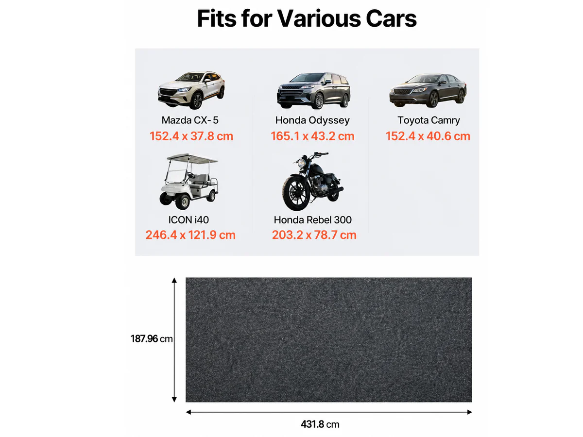 Garage Floor Mat 2.25 x 5.2 M Non-Slip Heavy Duty Waterproof - Image 8