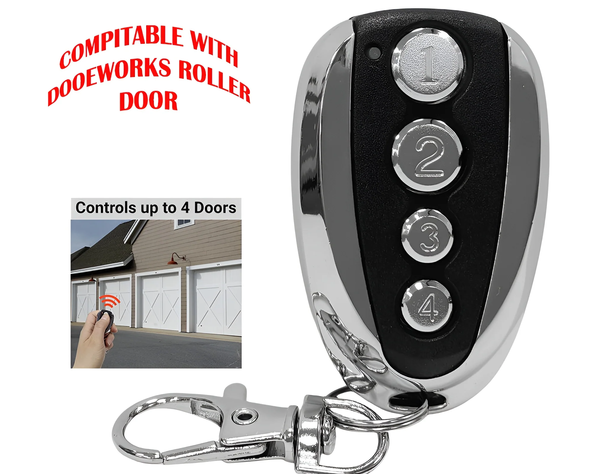 Doorworks Remote Garage Door Remote - Image 3
