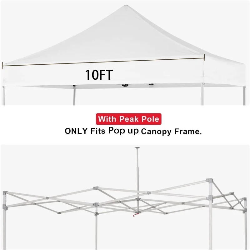 Gazebo Roof Canopy 2.9 x 2.9m - Image 2