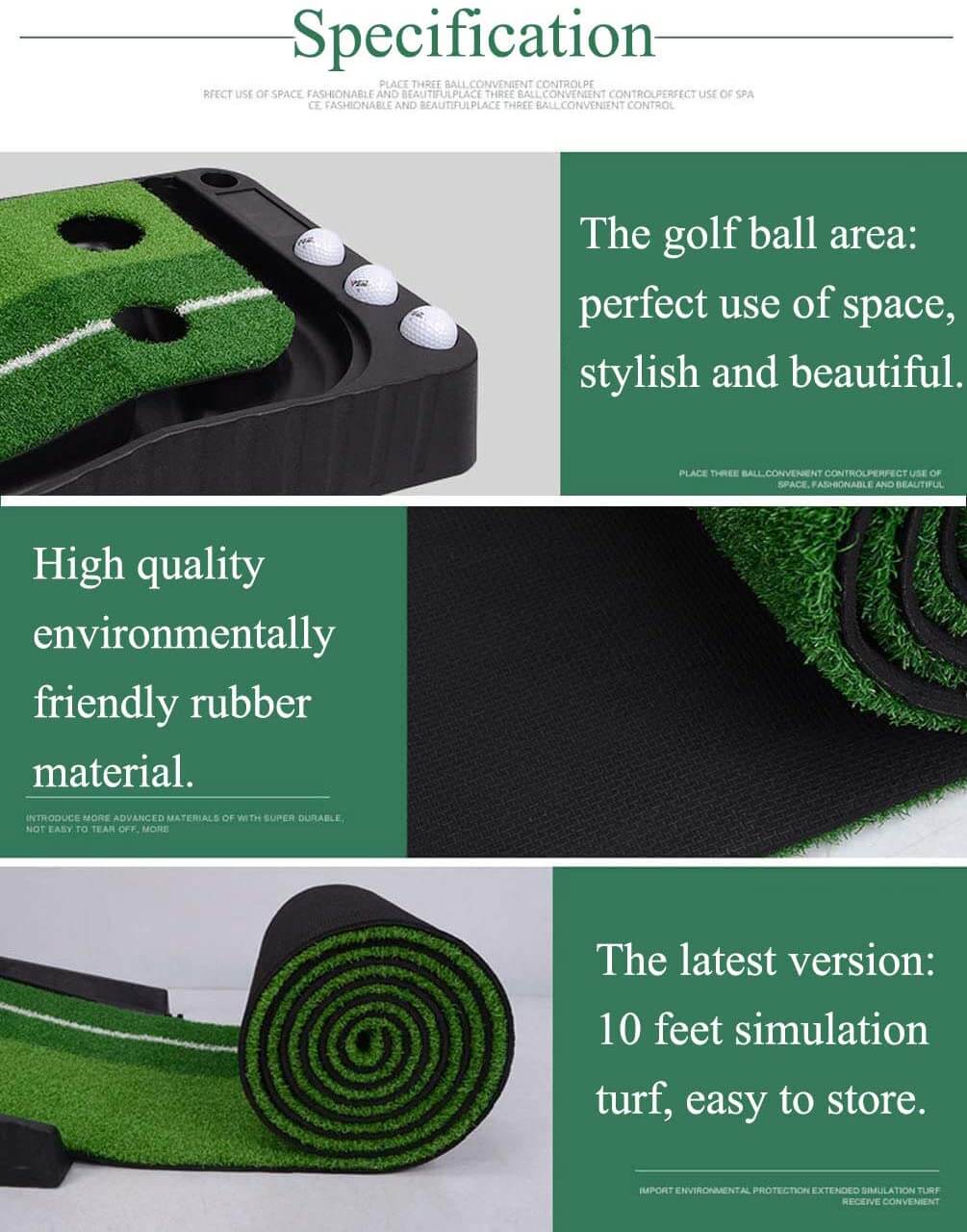3M Golf Putting Mat - Image 4