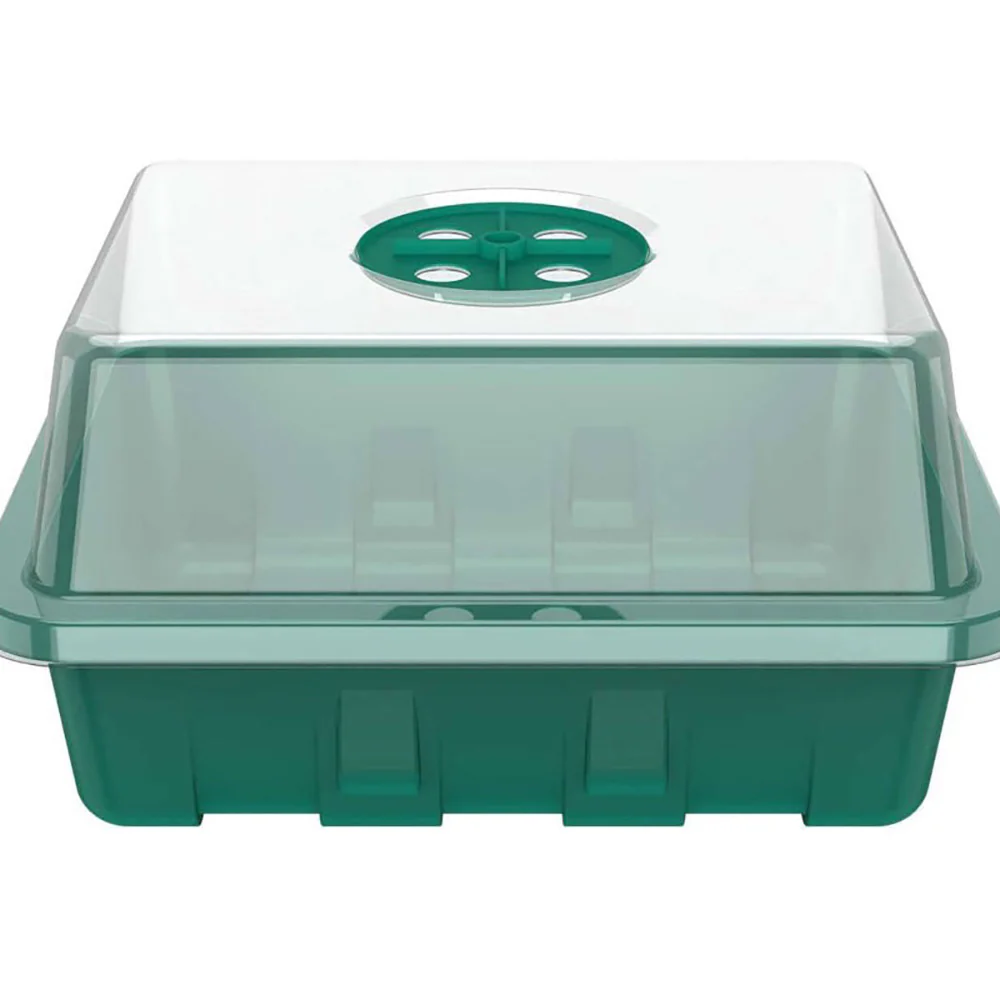 Greenhouse With Seed Tray Green