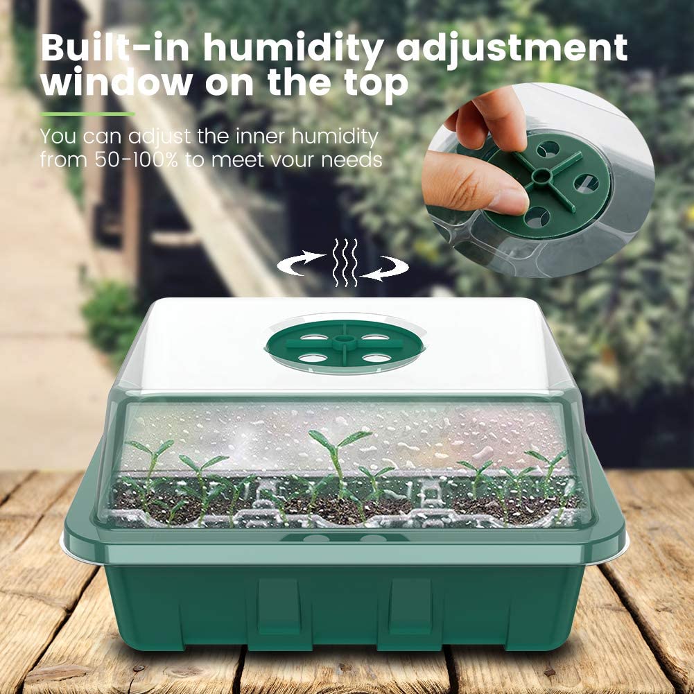 Greenhouse With Seed Tray Green - Image 2