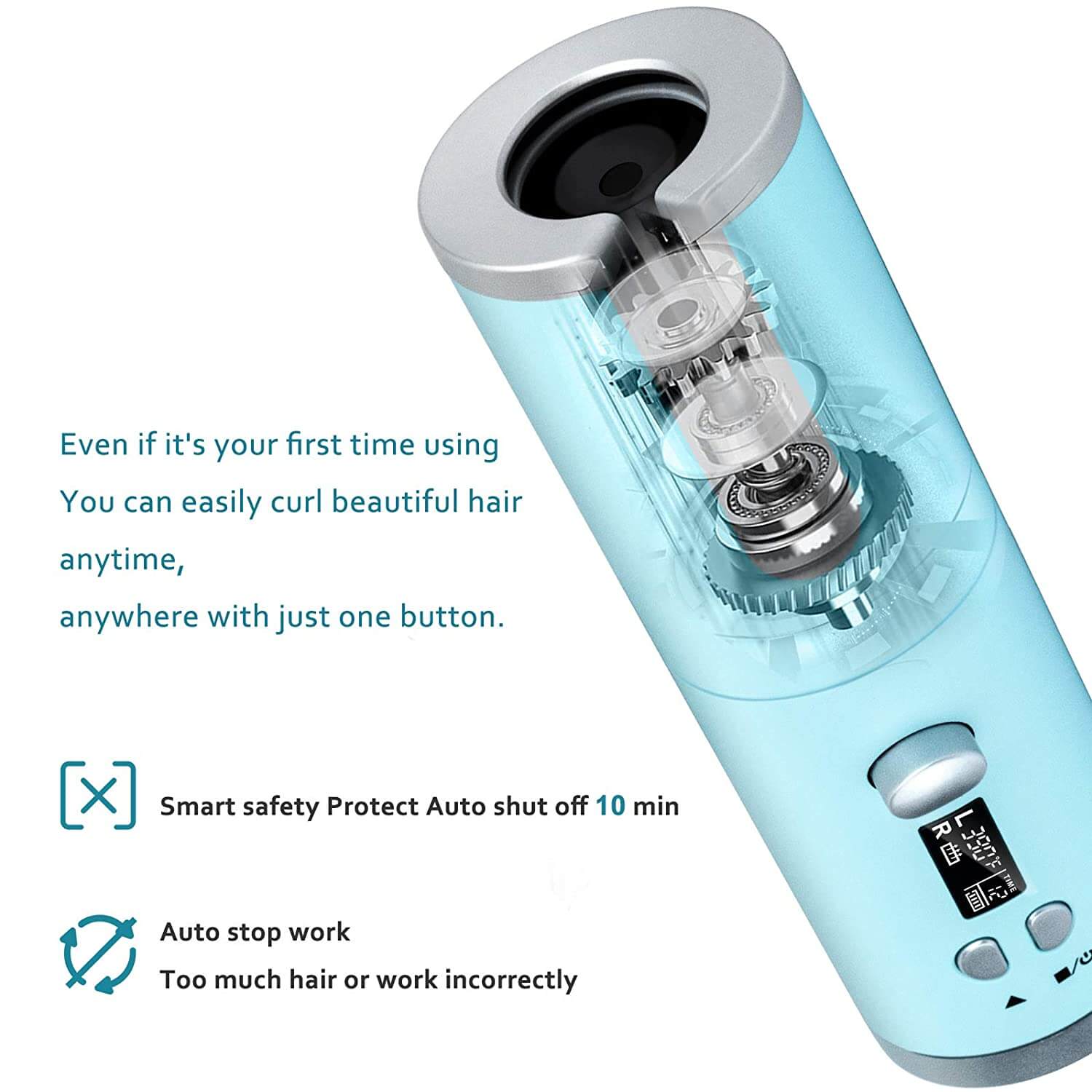 Hair Curler Cordless Automatic - Image 2
