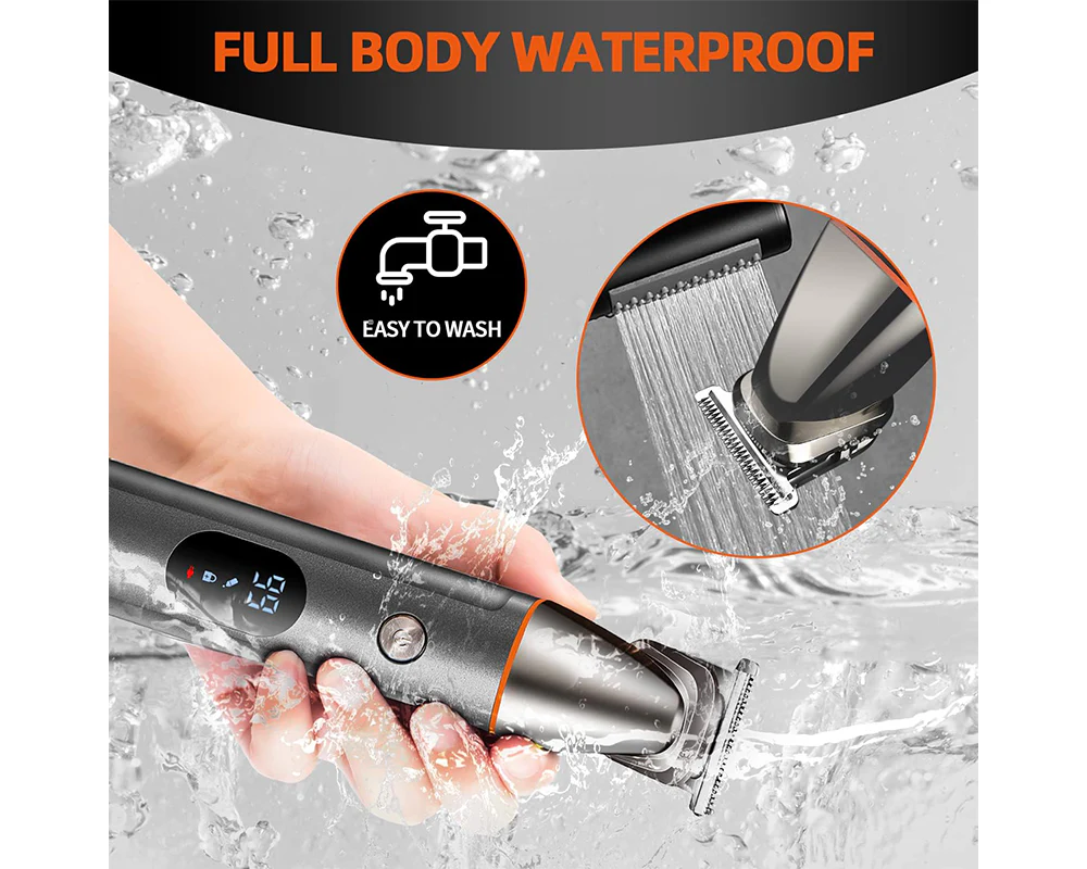 Cordless Hair Clippers Kit - Grooming Trimmer - Image 3
