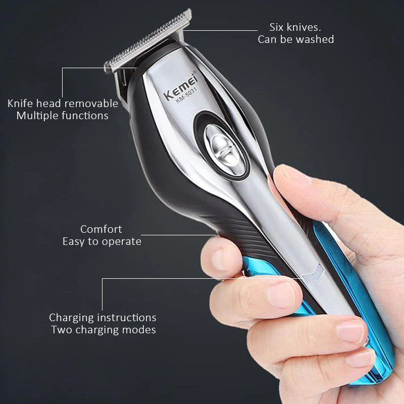 Hair Trimmer Shaver Clippers Cordless - Image 6