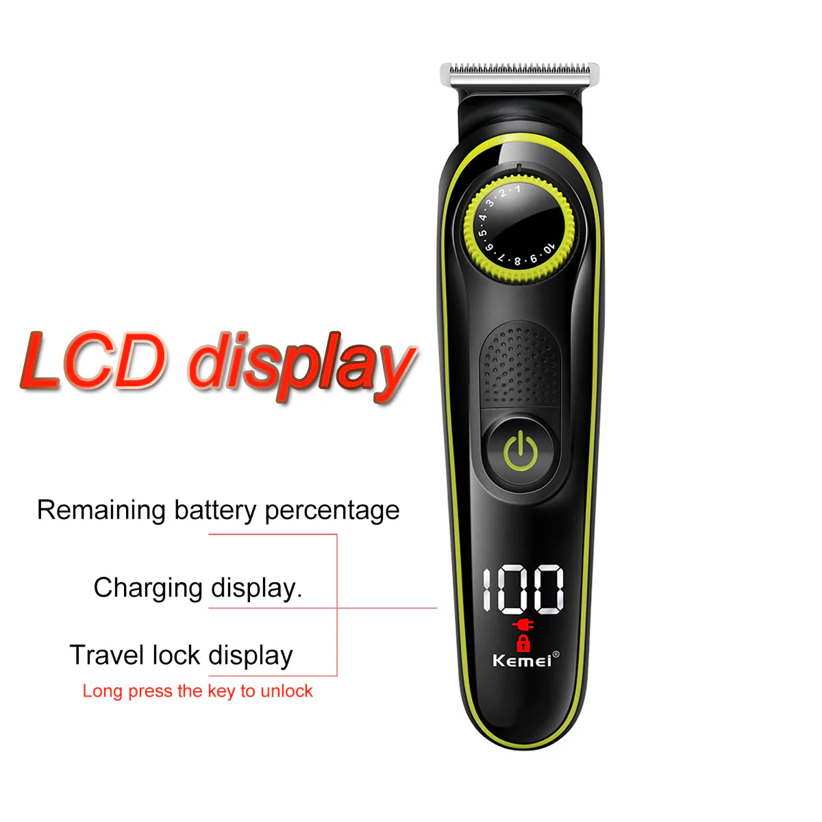Hair Trimmer Shaver Clippers Cordless - Image 6