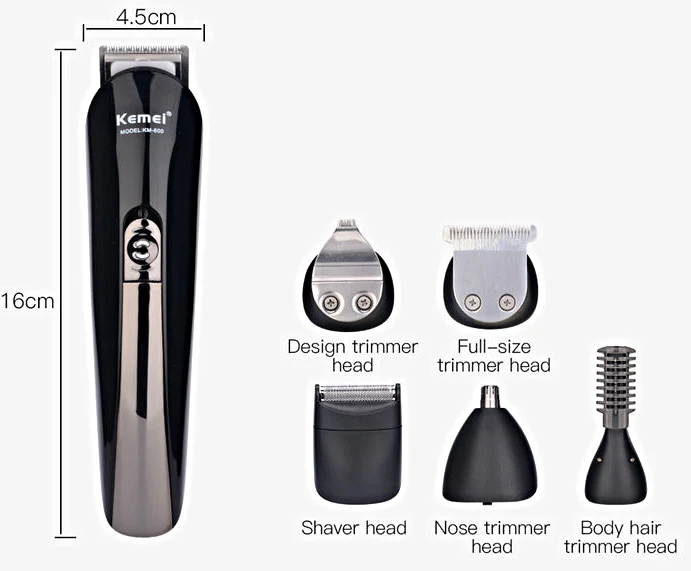 Cordless Hair Trimmer Shaver Clippers - Image 3