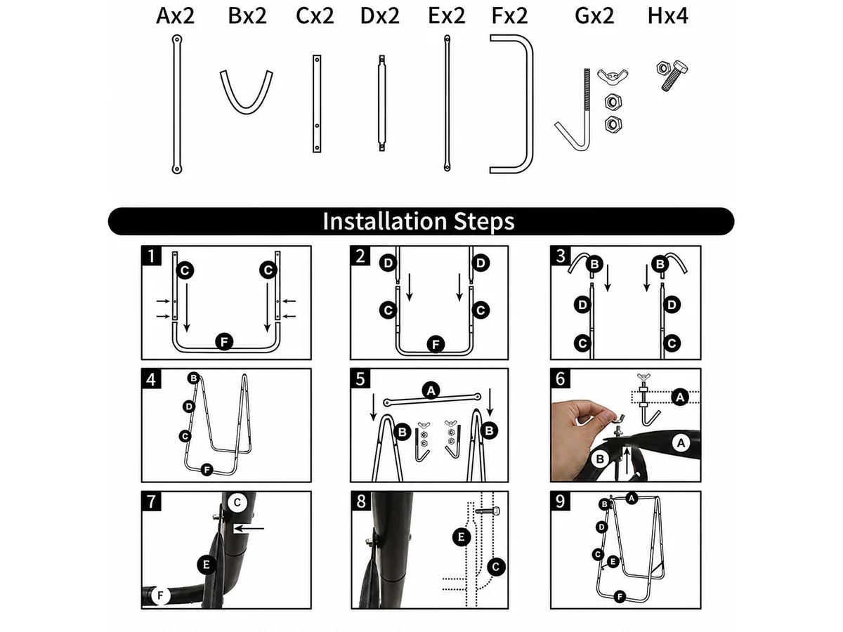 Hammock Chair Stand with Hanging Chair - Image 8