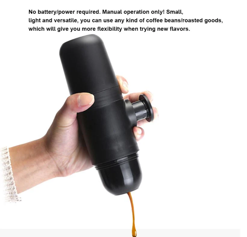 Portable Hand-Pressed Espresso Coffee Machine Coffee Maker - Image 7