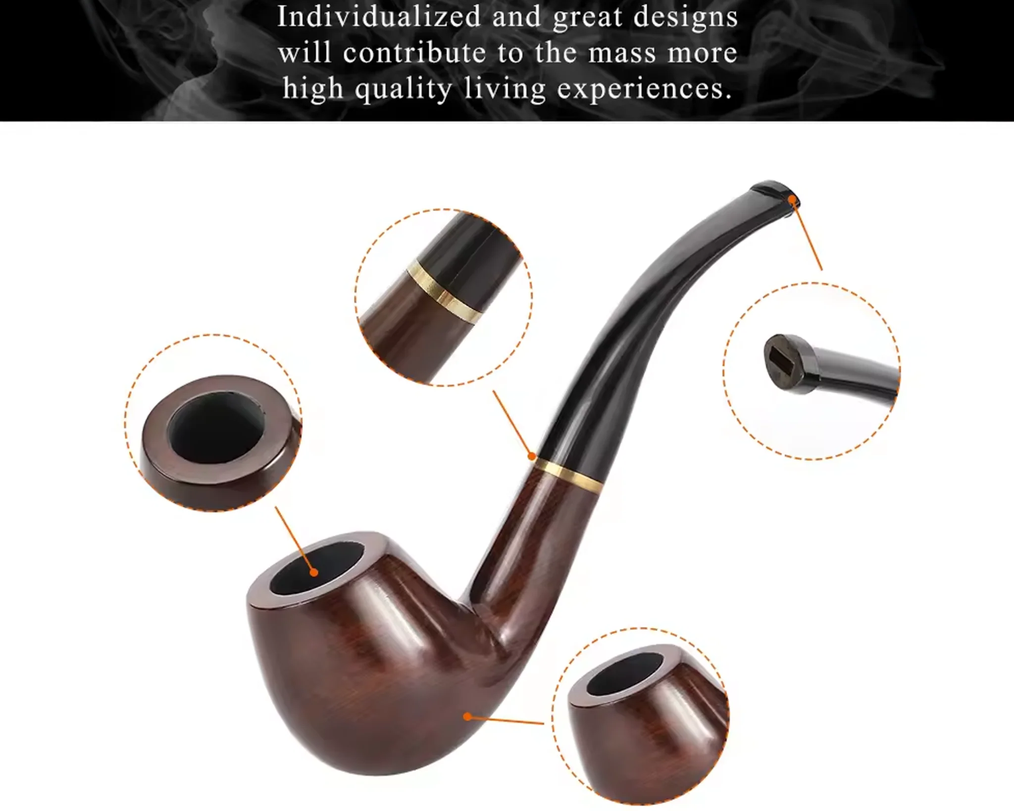 Handmade Wooden Tobacco Accessory - Image 4