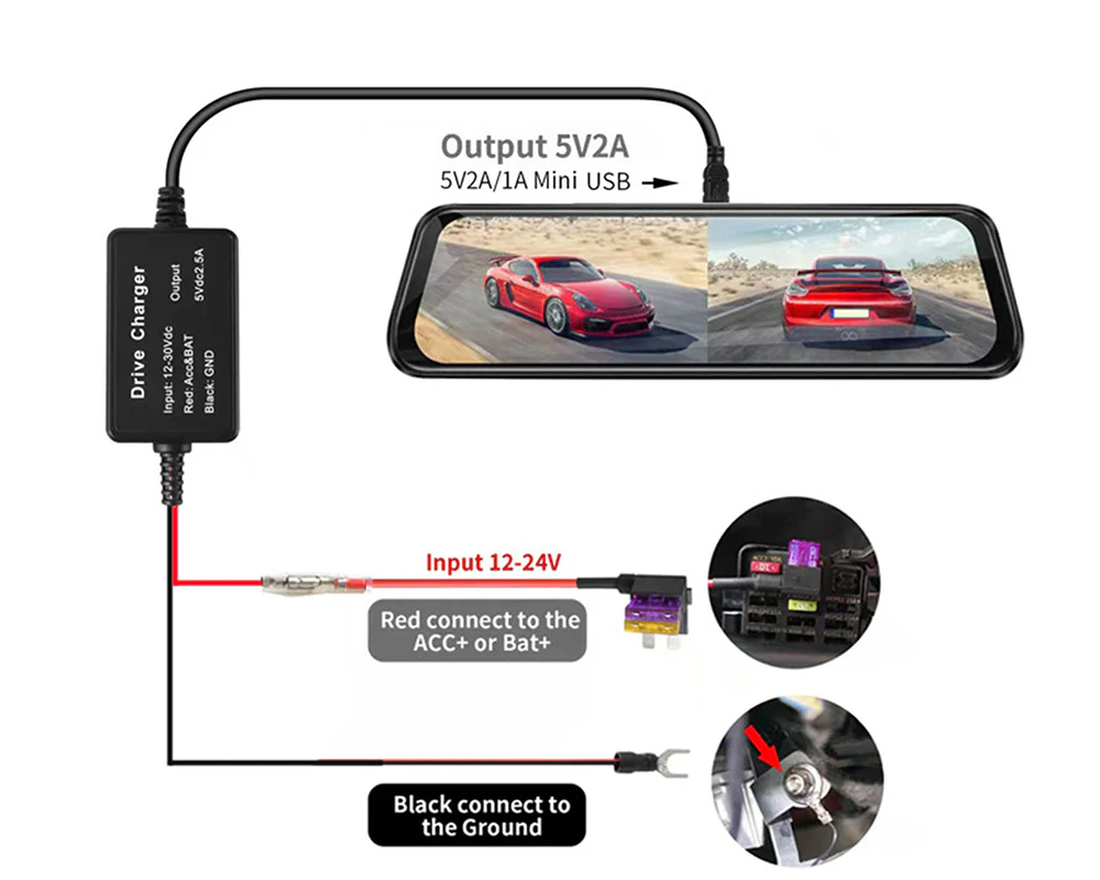 Universal Dash Cam Hardwire Kit - Image 3