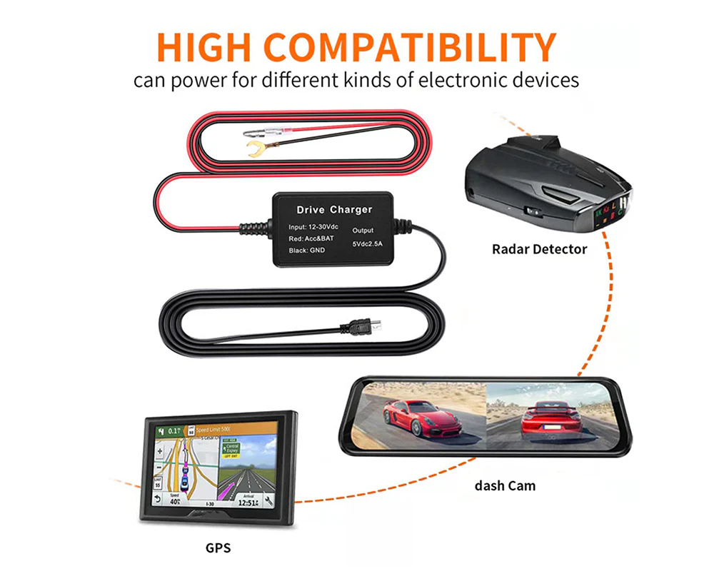 Universal Dash Cam Hardwire Kit - Image 8
