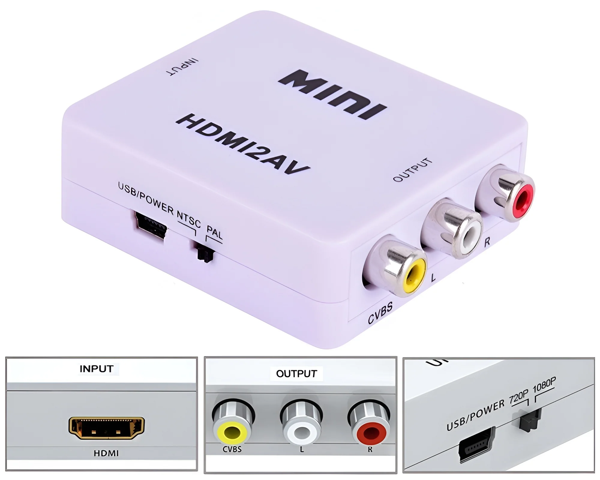 HDMI to RCA Converter Adapter - Image 5