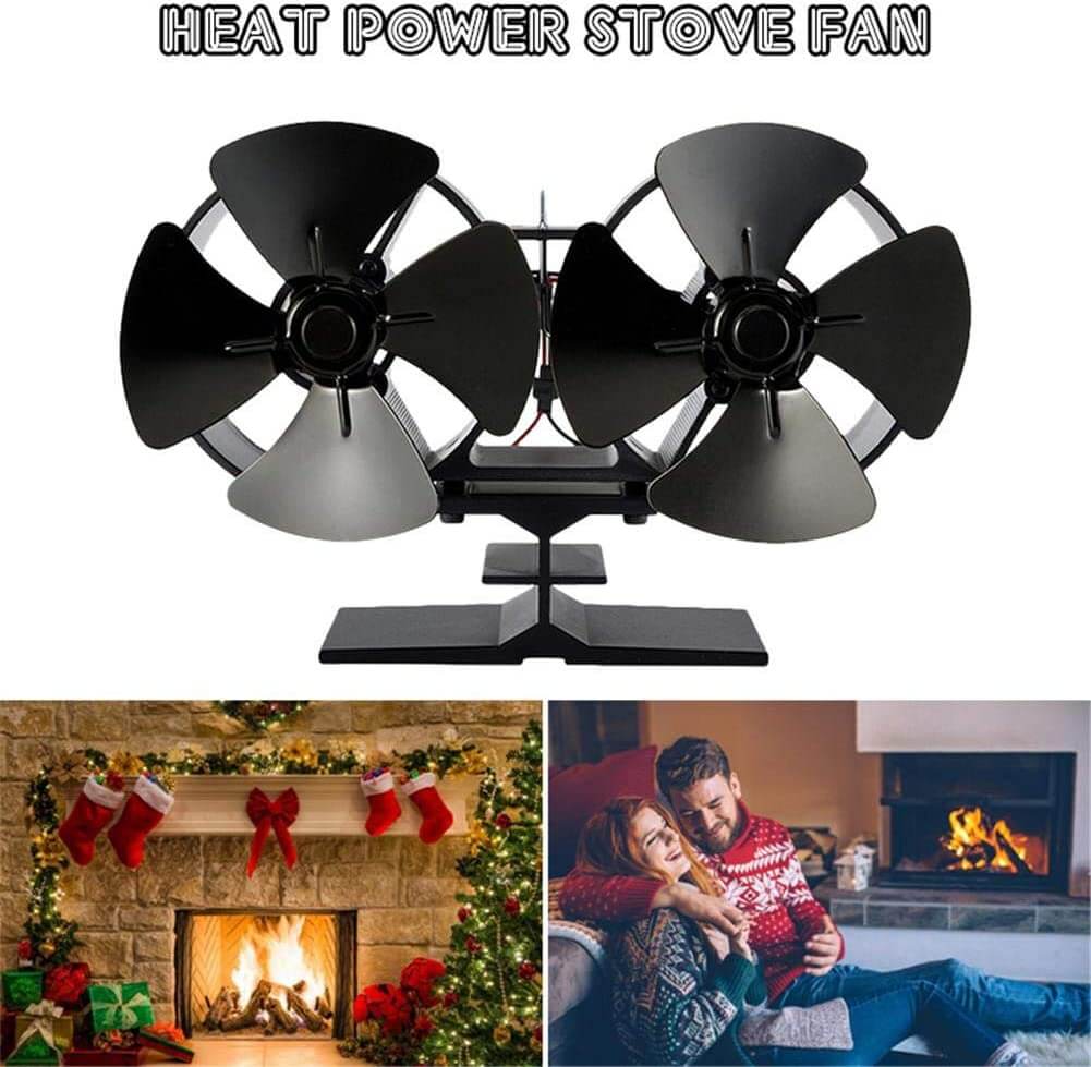 Heat Powered Stove Fan, Fireplace Stove Fan - Image 4
