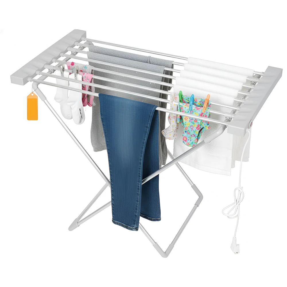 Heated Towel Rail Clothes Airer Stand Electric clothes drying rack