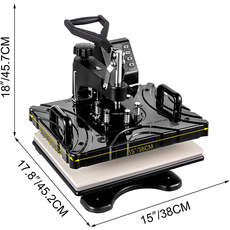 Digital Heat Press Machine Transfer T-Shirt Printer - Image 8