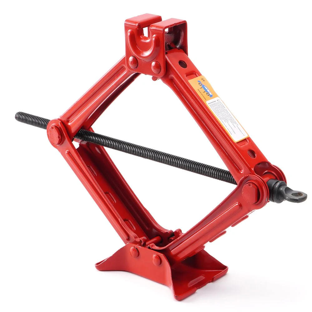 Scissor Jack 2 Ton Heavy Duty Steel Car Jack with Ratchet Handle - Image 10