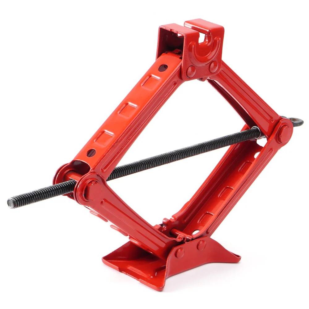 Scissor Jack 2 Ton Heavy Duty Steel Car Jack with Ratchet Handle - Image 9