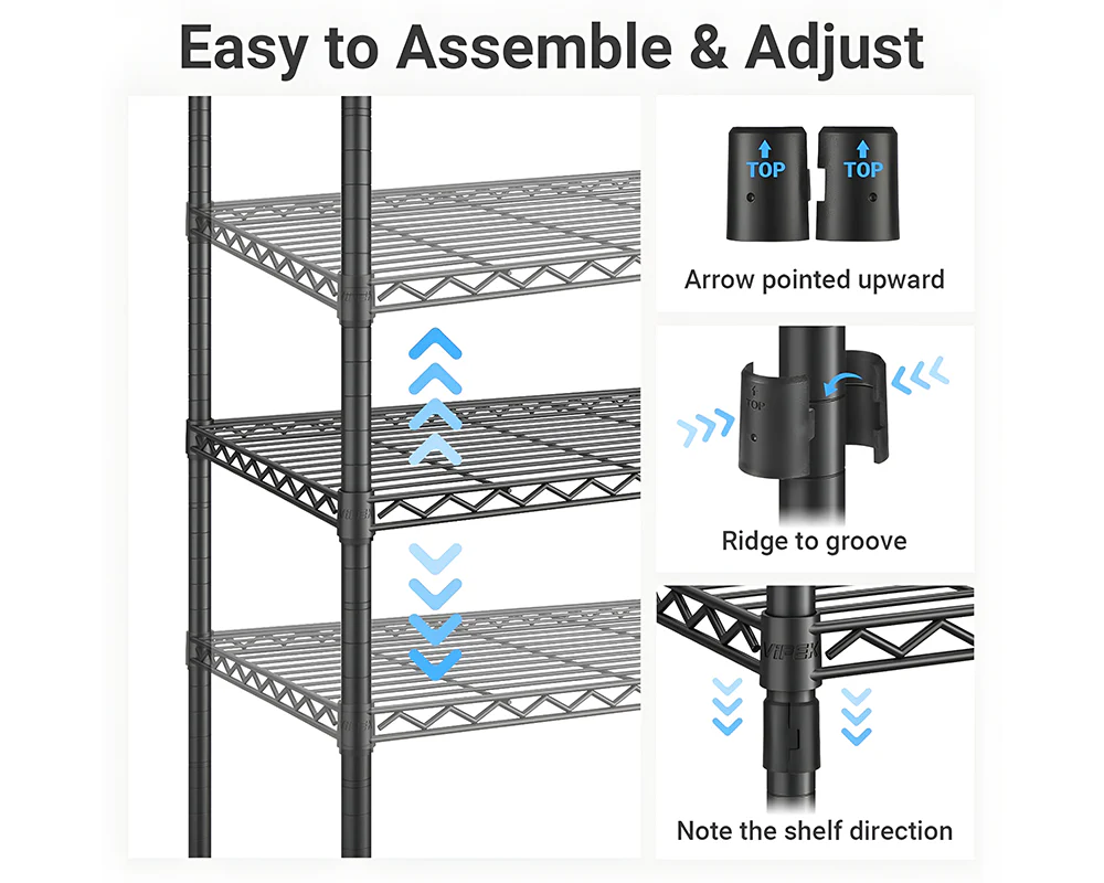 Portable Clothes Rack Wardrobe Organizer - Image 6