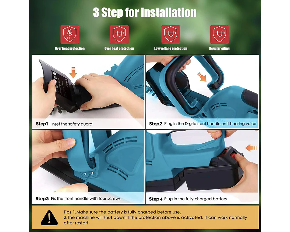 Cordless Hedge Trimmer - Image 6