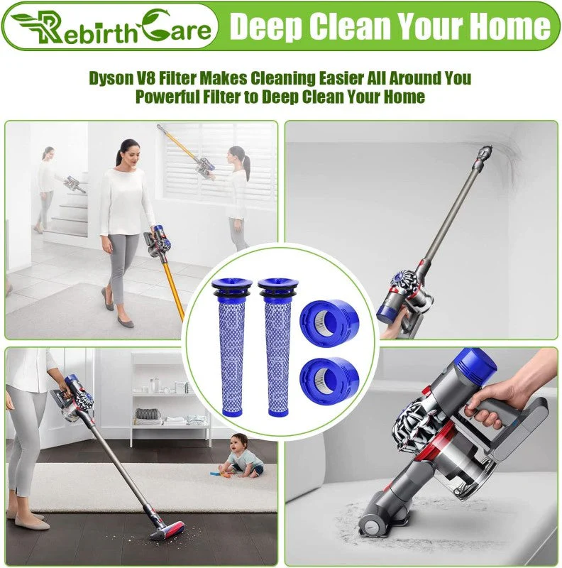 Pre and Post Filters Replacement Set for Dyson SV11 Cordless Vacuum - Image 7