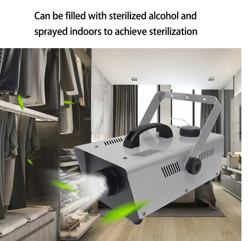 1200W Professional Smoke Fog Machine With Wireless Remote - Image 6