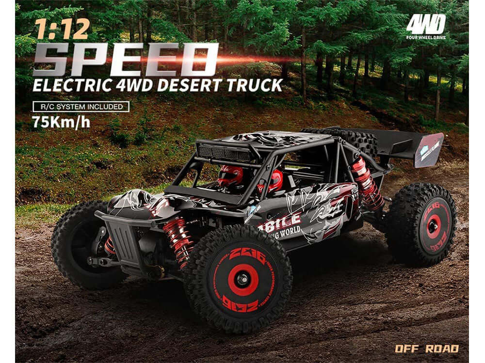 4WD 75km/h High Speed Brushless Motor RC Car - Image 11