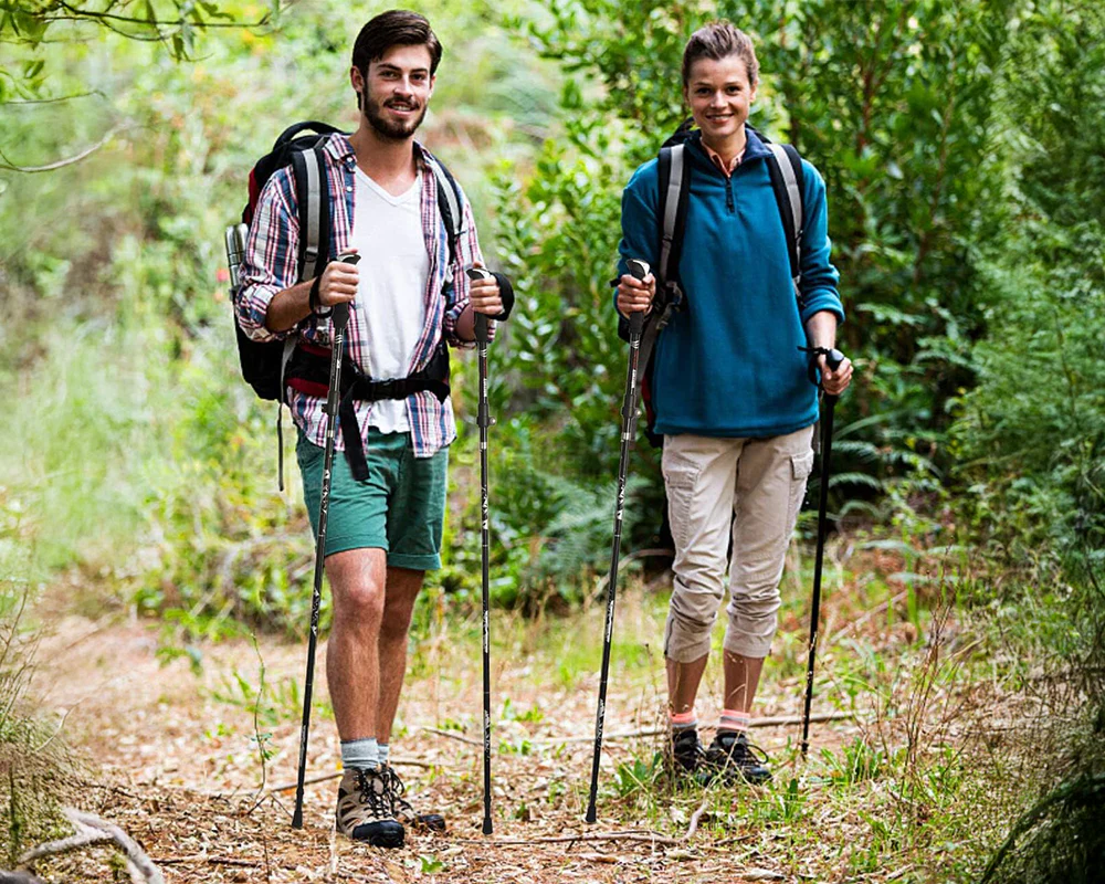 Hiking Trekking Poles Walking Sticks - Image 8
