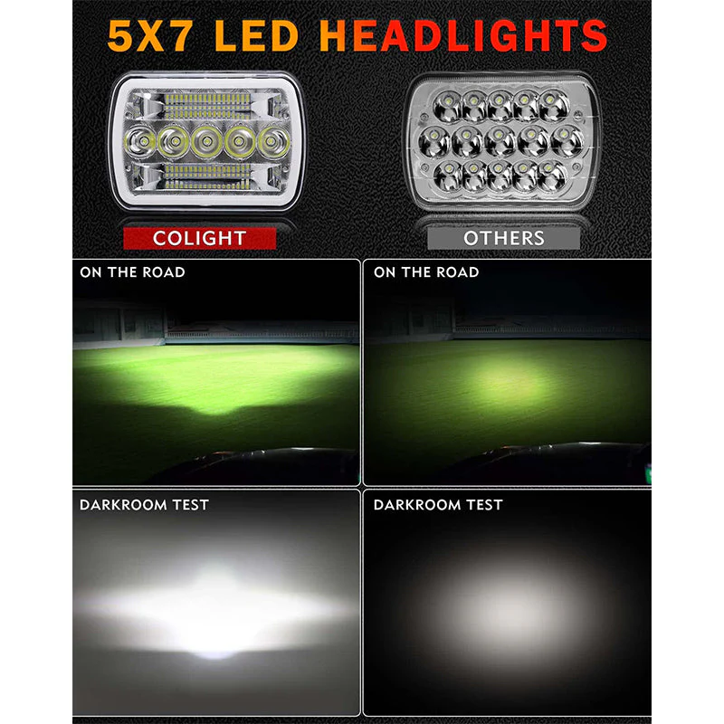 7-Inch LED Work Lights | Multi-Model Compatibility for JEEP for YJ, XJ, TJ, JK, Ram - Image 5