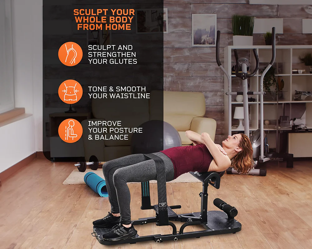 Hip Thrust Machine Squat and Glute Workout Equipment - Image 5