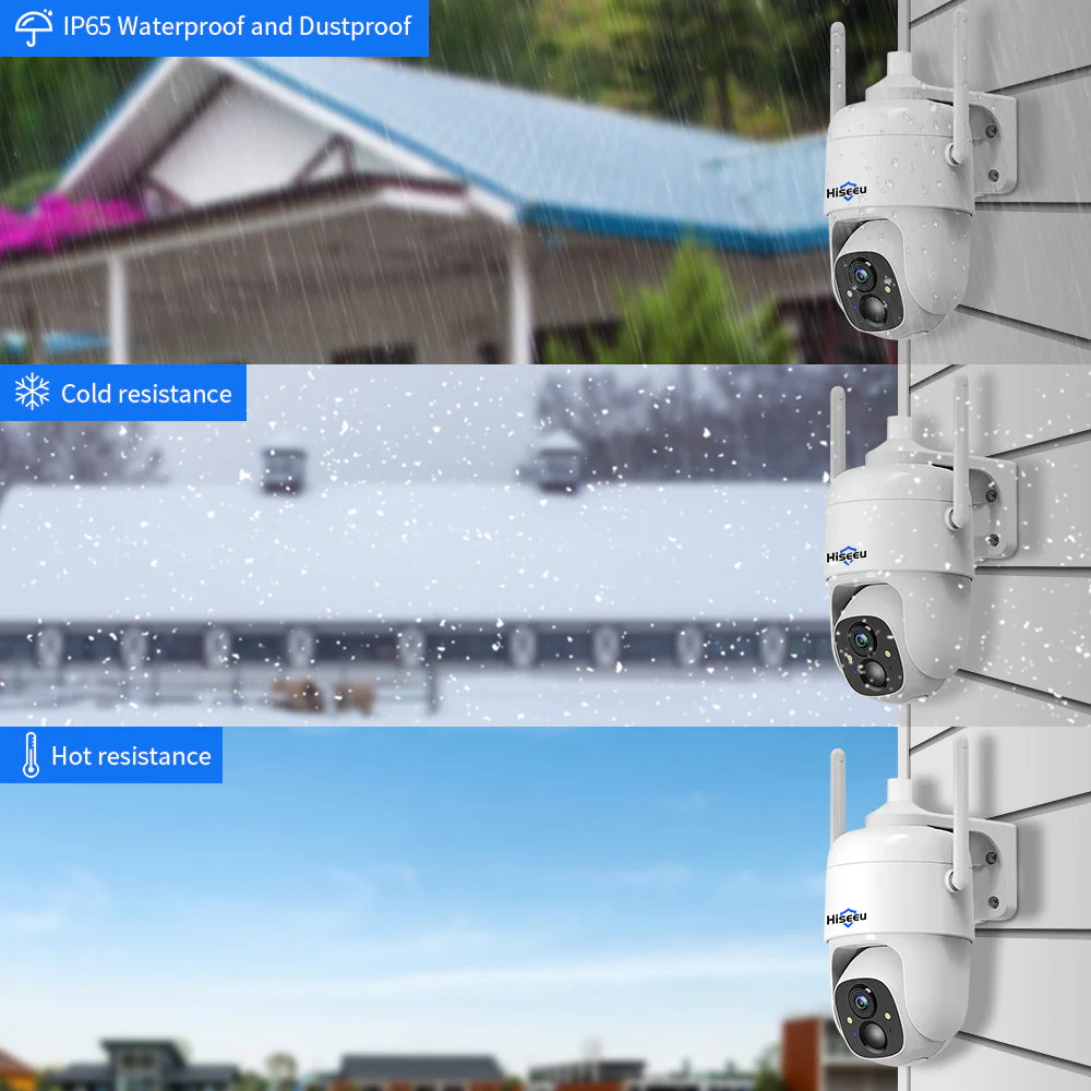 Solar Security Camera 1080p Wireless Wifi Camera Outdoor Waterproof With 32Gb Sd Card - Image 2