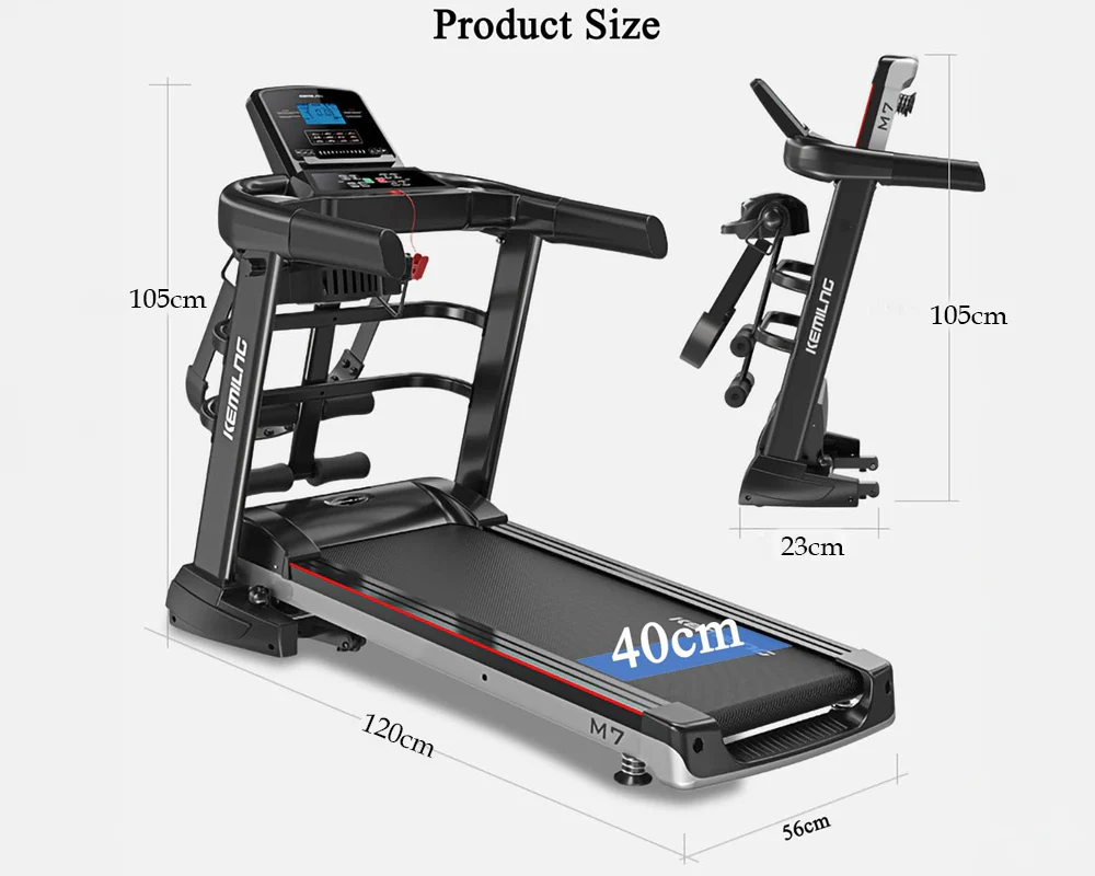 Folding Treadmill Mechanical Treadmill Walking Machine - Image 3