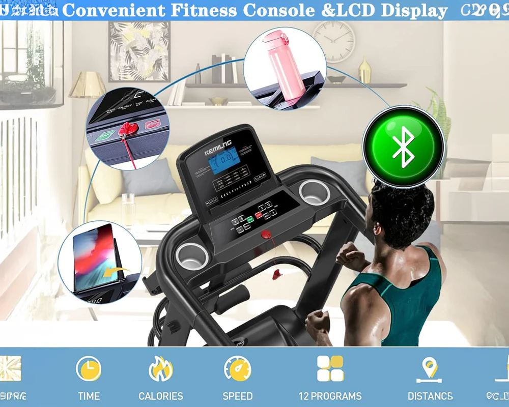 Folding Treadmill Mechanical Treadmill Walking Machine - Image 6
