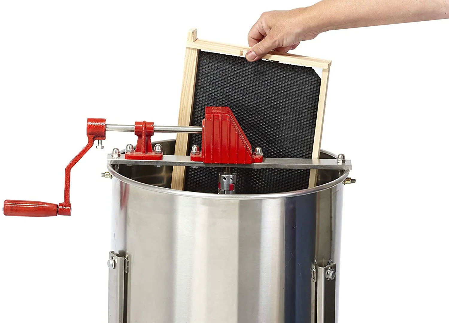 4 Frame Manual Honey Extractor - Image 3