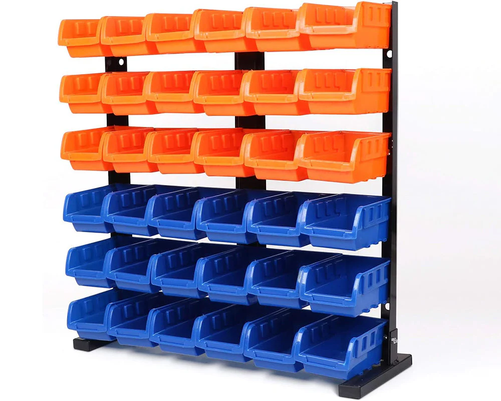 Garage Organiser Parts Rack With 36 Bins - Image 10