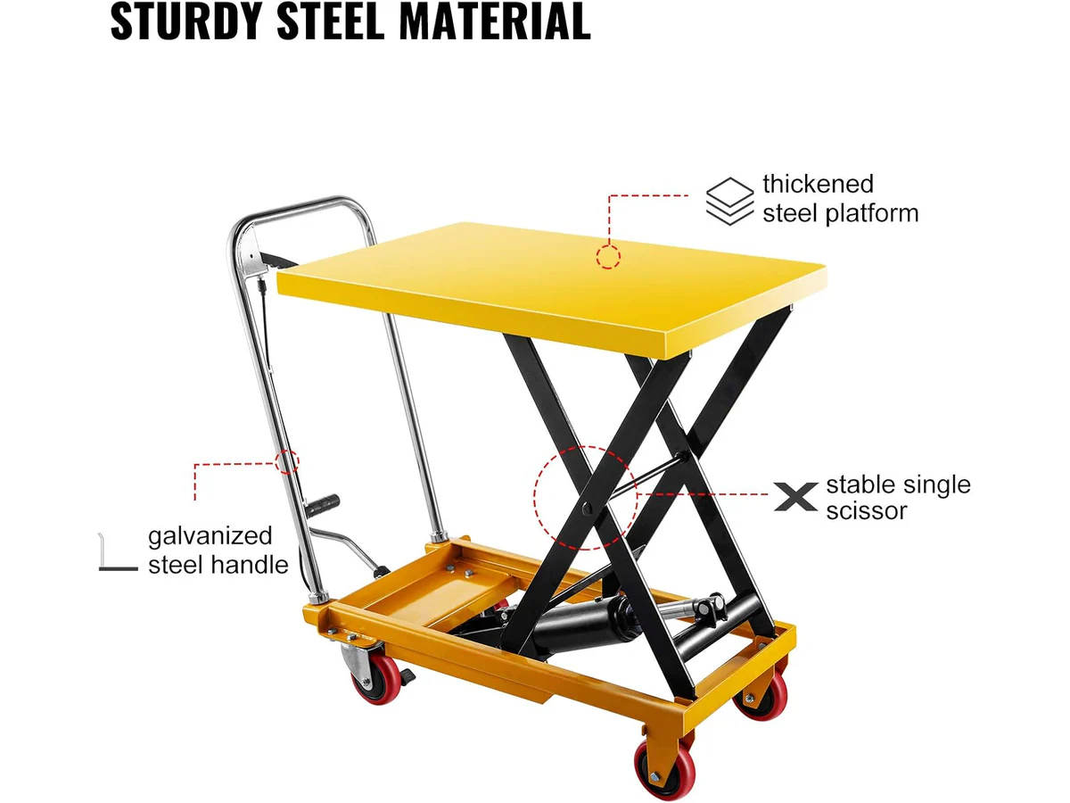 Hydraulic Scissor Lift 150KG - Image 8