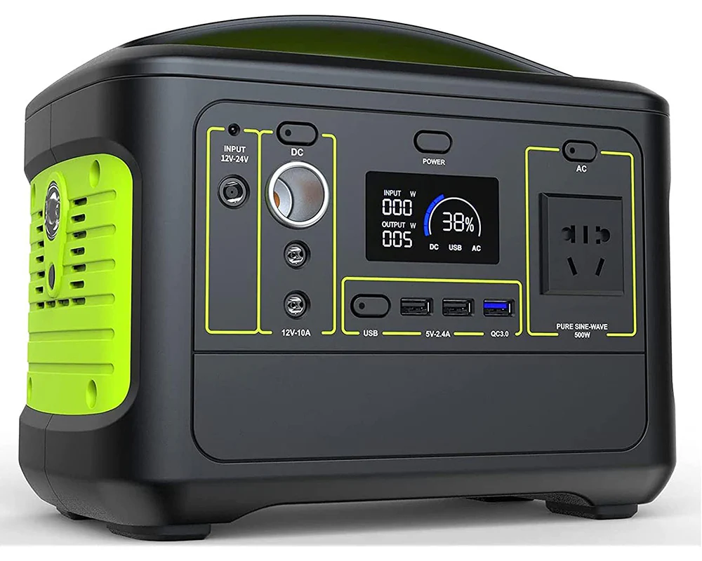 568Wh Solar Generator Portable Power Supply Power Station - Image 2
