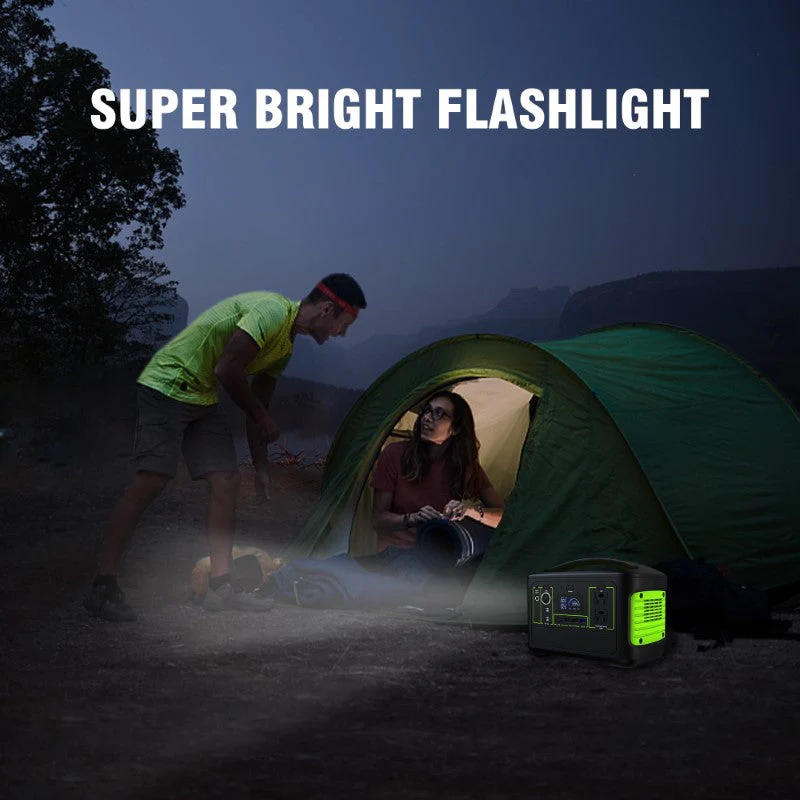 568Wh Solar Generator Portable Power Supply Power Station - Image 5