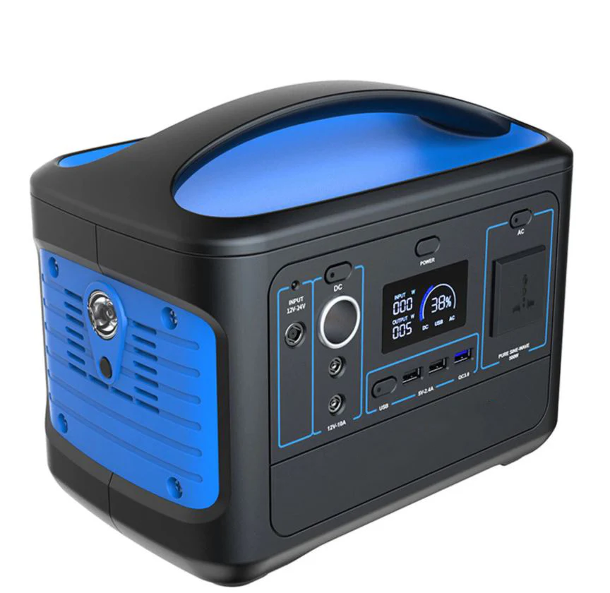 Portable Outdoor Power Station 500W – Solar & Mains Rechargeable - Image 5