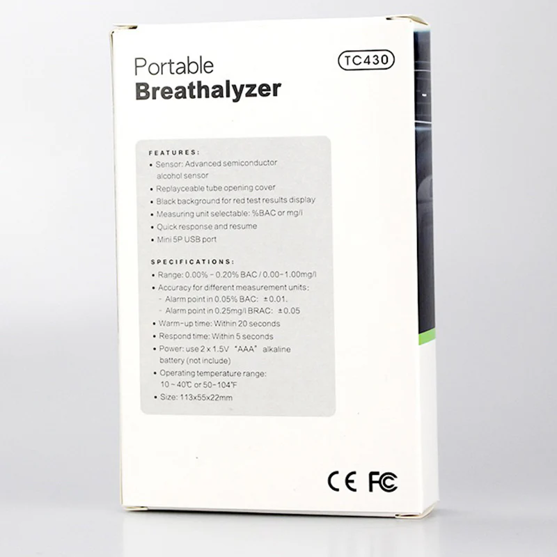 Digital Alcohol Breathalyzer Tester - Image 2