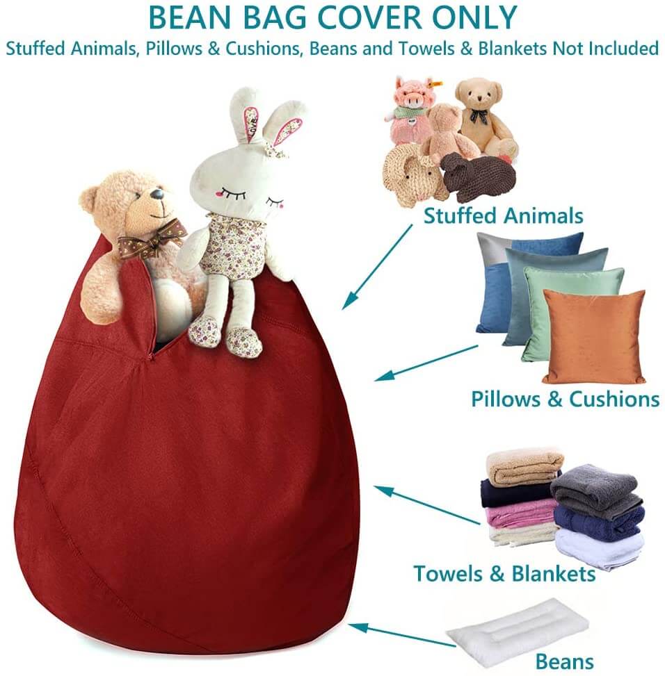 Large Bean Bag Cover 2Pcs - Image 3