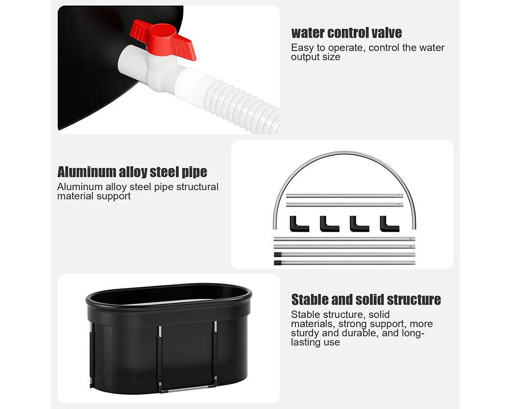 Portable Ice Bath Tub With Lid - Image 6