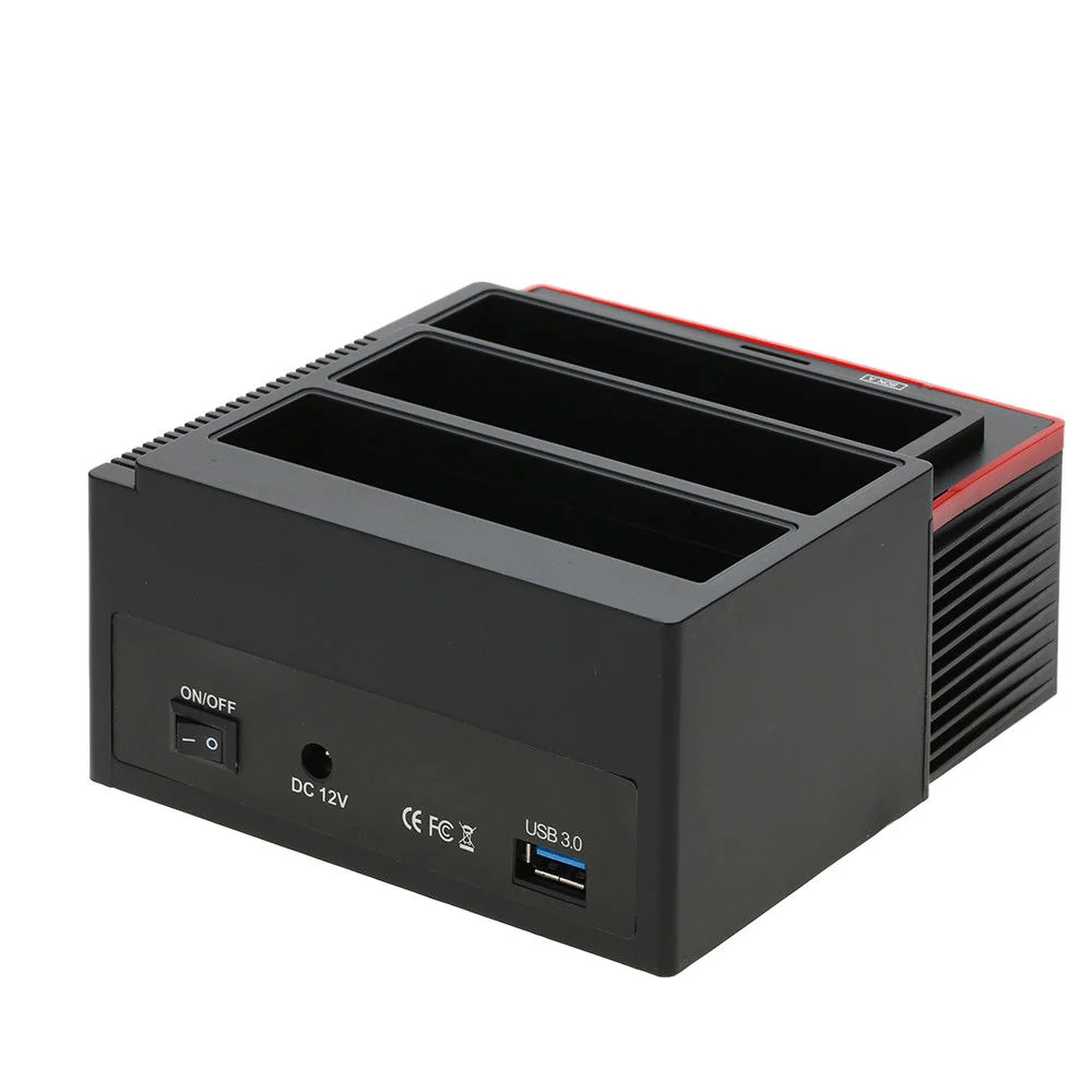 Triple Slot Hard Drive Docking Station - Image 7