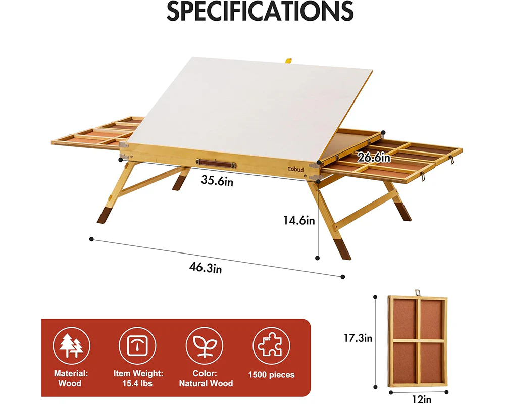 Jigsaw Puzzle Table - Image 5
