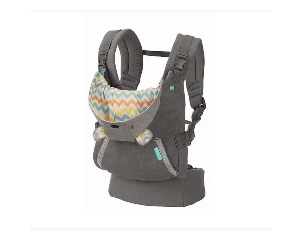 Infantino Cuddle Up Ergonomic Carry Harness with Bear Hood - Image 4