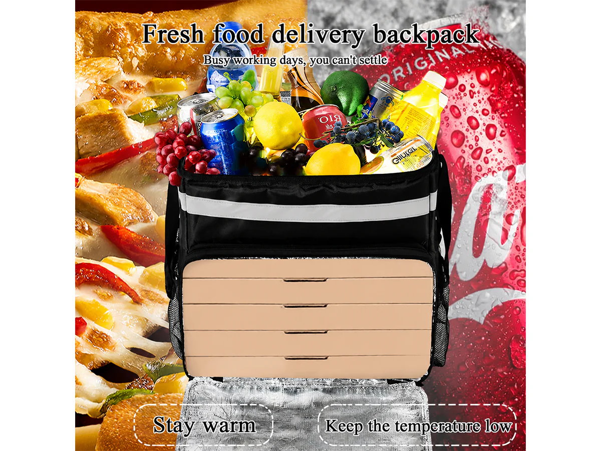 48L Insulated Food Delivery Bag - Image 9