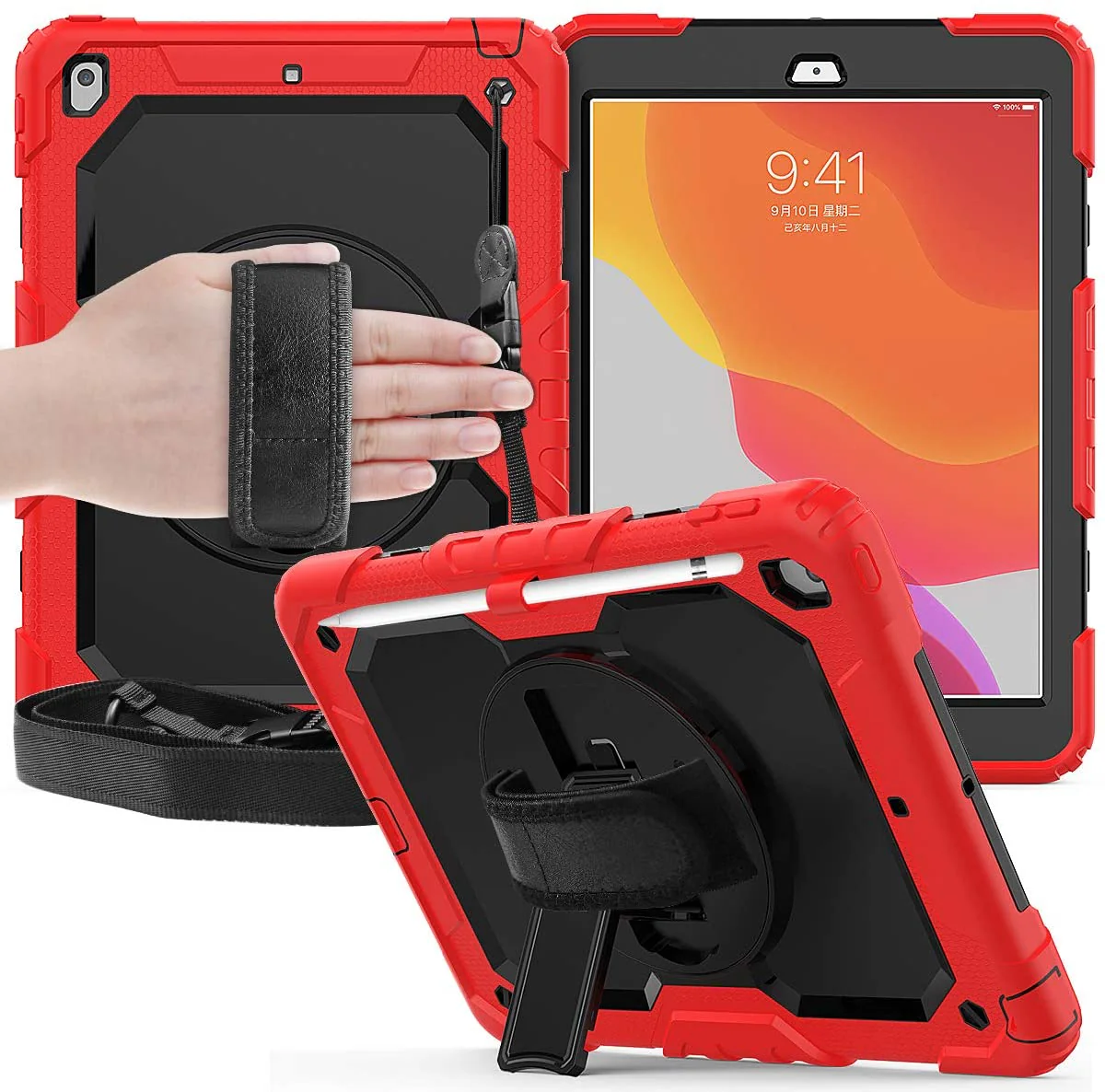 iPad 10.2 Case Rugged Shockproof Case - Image 5